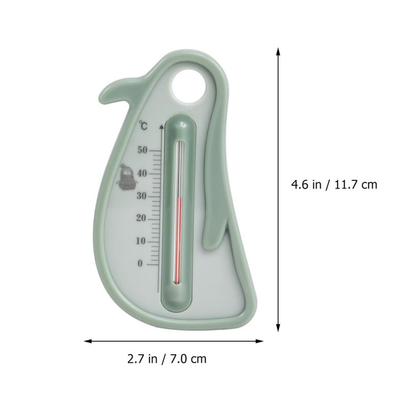 Penguin Bath Thermometer Floating Water Temperature Gauge Safe for Pool and Tub Use Random Color - Image 2